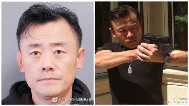 陸知名主持周立波　美國持槍毒遭逮捕