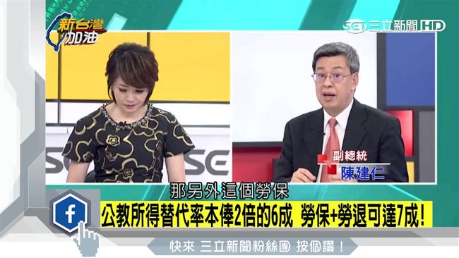 年金改革面臨哪些問題？陳建仁這樣說