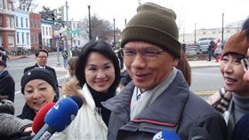 川普就職　台美關係最好時刻
川普就職祝賀團團長游錫(方方土)出席就職儀式前指出，現在是台美關係最好的時刻，此行是為祝賀川普就職。
中央社記者廖漢原華盛頓攝 106年1月20日