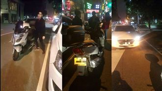 汽車駕駛偷移黃牌重機　車友霸氣遏止