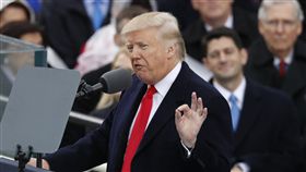美國總統川普TRUMP就職典禮、上任（圖／路透社／達志影像）