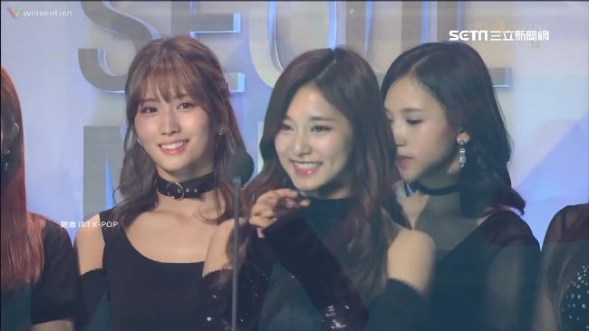 TWICE奪3獎　周子瑜中文致謝