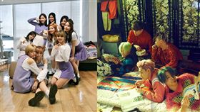BIGBANG、TWICE（圖／翻攝自BIGBANG、TWICE臉書）