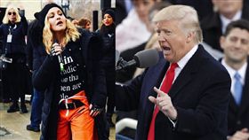 瑪丹娜臉書、川普（圖／路透社／達志影像）