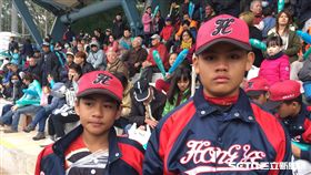 富邦盃少棒、紅葉國小江愉誠（左）、朱靖恩（右）（圖／記者陳怡汝攝）