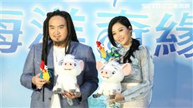 20170122-A-Lin Matzka出席「海洋奇緣」中文首映記者會　圖／鄭先生