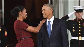 川普,歐巴馬,柯林頓,希拉蕊,蜜雪兒,梅蘭妮亞,總統,美國,夫妻
圖／美聯社／達志影像