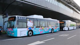 亞洲先例　台中首創「機場快線」電動公車＿中央社