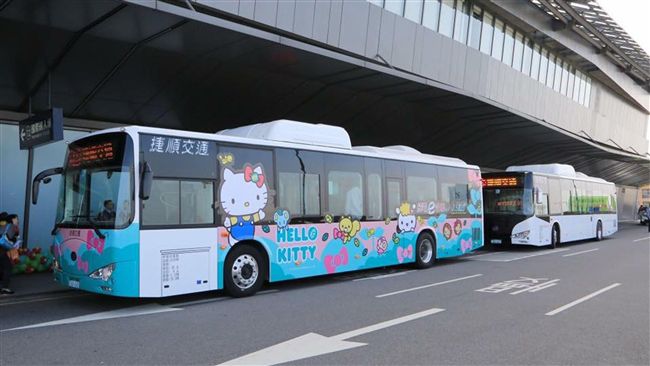 亞洲先例　台中首創機場快線電動公車