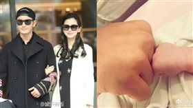 黃曉明曝育兒初體驗心得　直呼「離開小孩太久會瘋掉」。資料來源：微博