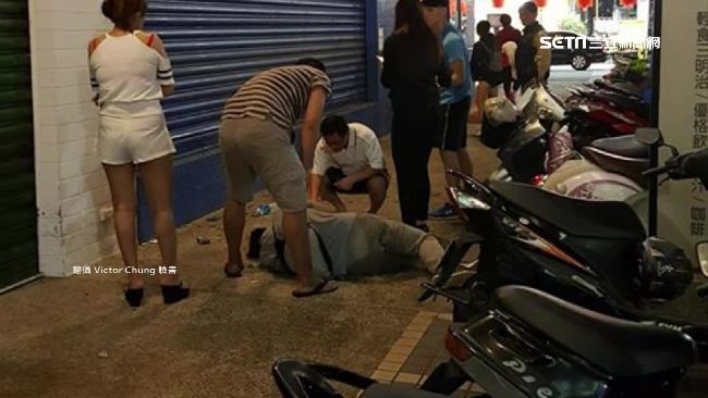 鐵捲門故障砸傷人　男子遭壓倒地不起