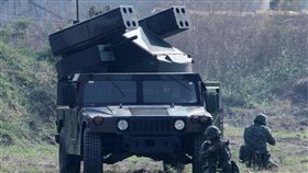 陸軍復仇者飛彈車　記者邱榮吉攝