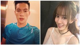 張艾亞,許孟哲（合成圖／翻攝自張艾亞、許孟哲臉書）