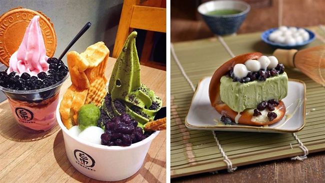 鯛魚燒刈包也可以　台中冰店超越極限