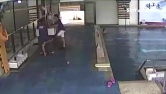 救生員顧翹腳聊天　7旬泳客溺水腦死