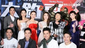 20170123-導演黃朝亮 豬哥亮 藍正龍 謝沛恩 吳克群 謝金晶 大釣哥首映記者會　圖／鄭先生