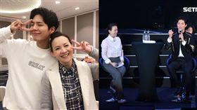 圖翻攝自曾寶儀臉書　朴寶劍