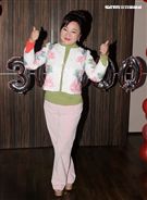 白冰冰新專輯「痴情夢留給傷心的人」銷售30000張開紅盤，在慶功宴上感謝粉絲們的支持。（記者邱榮吉/攝影）