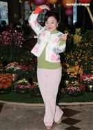 白冰冰新專輯「痴情夢留給傷心的人」銷售30000張開紅盤，在慶功宴上感謝粉絲們的支持。（記者邱榮吉/攝影）