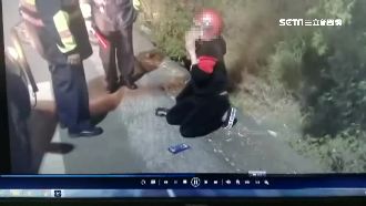 酒駕蛇行拒酒測　超盧女騎士下跪求饒