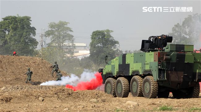 陸軍春節期間加強戰備，確保國人平安過好年。（記者邱榮吉/攝影）