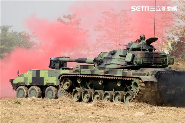 陸軍春節期間加強戰備，確保國人平安過好年。（記者邱榮吉/攝影）