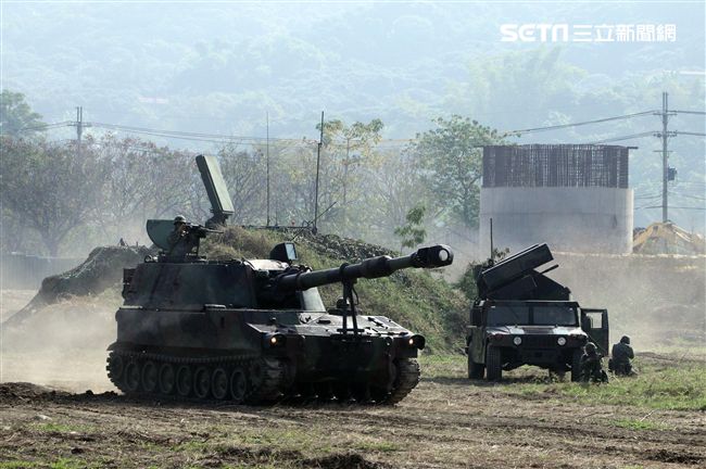 陸軍春節期間加強戰備，確保國人平安過好年。（記者邱榮吉/攝影）