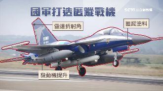 國軍自製匿蹤機？關鍵在塗料和發動機