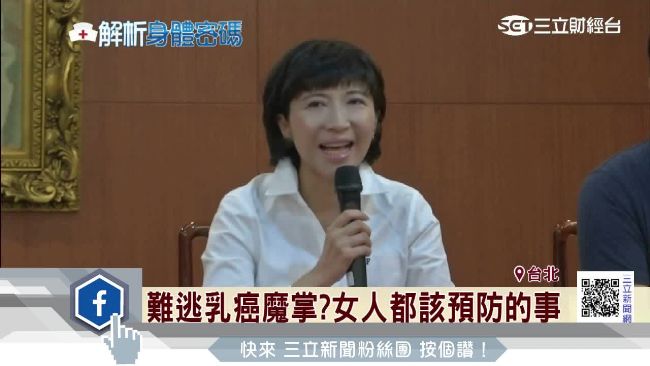降低乳癌風險　醫師：經後應自我檢查