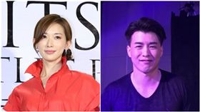 新歡「小費翔」、 林志玲　圖／翻攝自臉書、資料照
