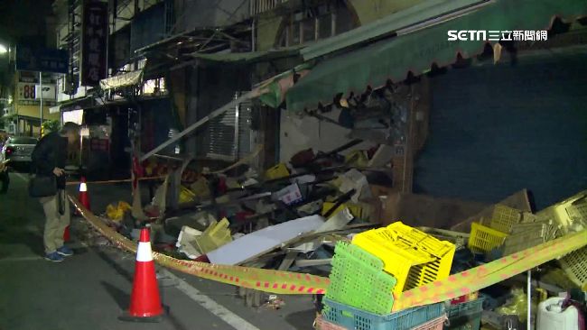 水果攤疑電土爆炸　面目全非波及7宅