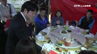 維冠住戶原地圍爐　賴清德發紅包慰問