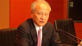 中國駐美大使崔天凱_中央社