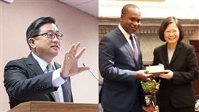 王定宇、布國外交部長巴力（Alpha Barry）／臉書、TWITTER