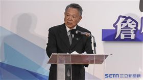 國光生技董事長詹啟賢宣布參選中國國民黨黨主席 圖／記者林敬旻攝