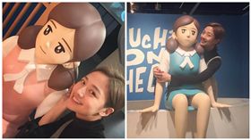 鬼鬼,杯緣子（合成圖／翻攝自鬼鬼臉書）