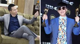 吳鈴山,甘味人生,朱火爐,壞人,編劇,壞蛋,蕭煌奇,金曲歌王,阿奇,好人,議長
（圖／翻攝自吳鈴山、蕭煌奇臉書）