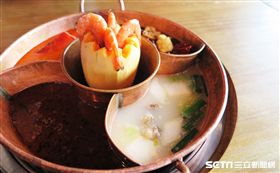 酒鍋,火鍋,麻辣鍋,香港美食,香港,年節,過年,春節,年味,美食,年夜,餐廳-圖／記者施佩儀攝