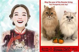 舒淇新年就跟老公馮德倫大方放閃。(圖/舒淇微博)