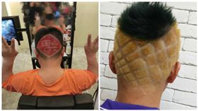 誰能比他更應景！超狂春節應景頭　去年春聯今年變鳳梨
圖／翻攝自臉書社團爆料公社