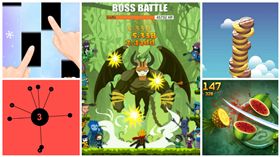 過年殺時間小遊戲APP推薦（無腦篇）（合成圖／翻攝自Google Play、apple store）