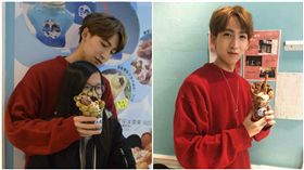 黃宏軒當一日店長　圖／店家提供