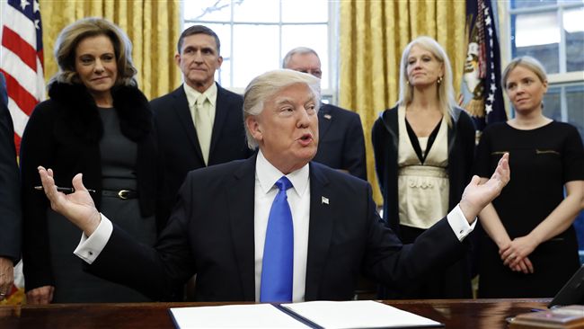 美外交官抗議川普入境禁令　白宮嚴斥