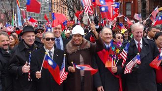 華府新春遊行　駐美代表：台美是盟友