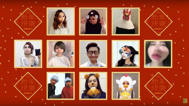 拜年新創意！種子音樂群星變臉賀新春