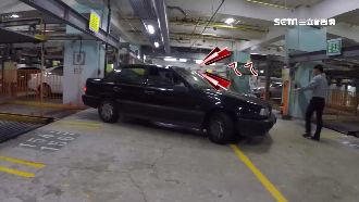 機械車格考驗技術　駕駛太緊張自撞