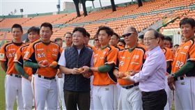 統一獅新春團拜第二階段春訓開訓（圖／統一獅提供）