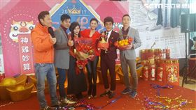 三立開工，陳珮騏、王宇婕、謝祖武、江國賓、謝承均、吳鈴山（圖／記者鄭伊珊攝）