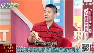 自己的健康自己救　一招和腰痛說再見