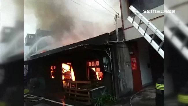 開工前慘遭祝融　百坪圓桌廠付之一炬
